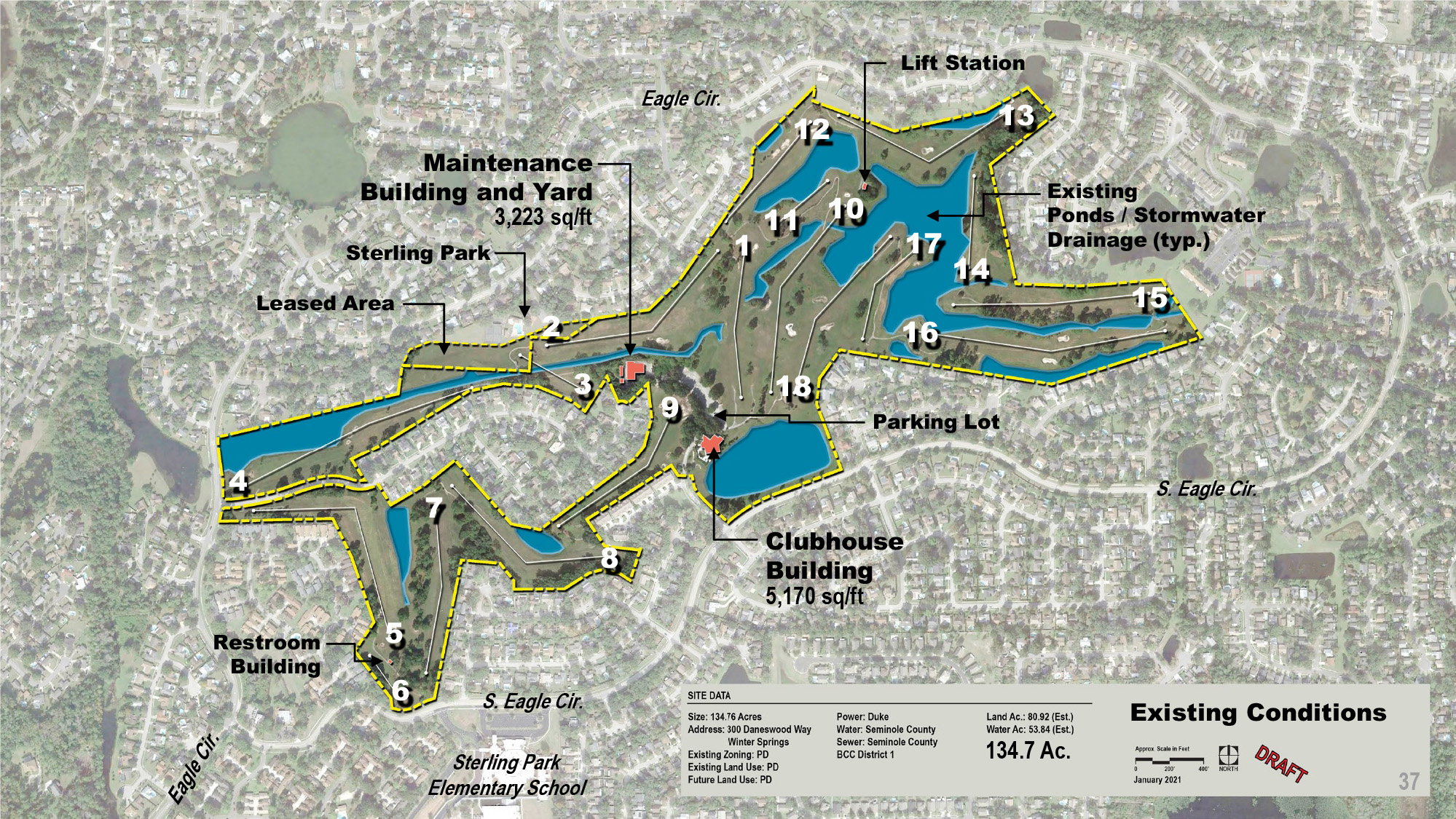 Deer run map