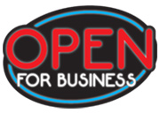 Open for Business logo
