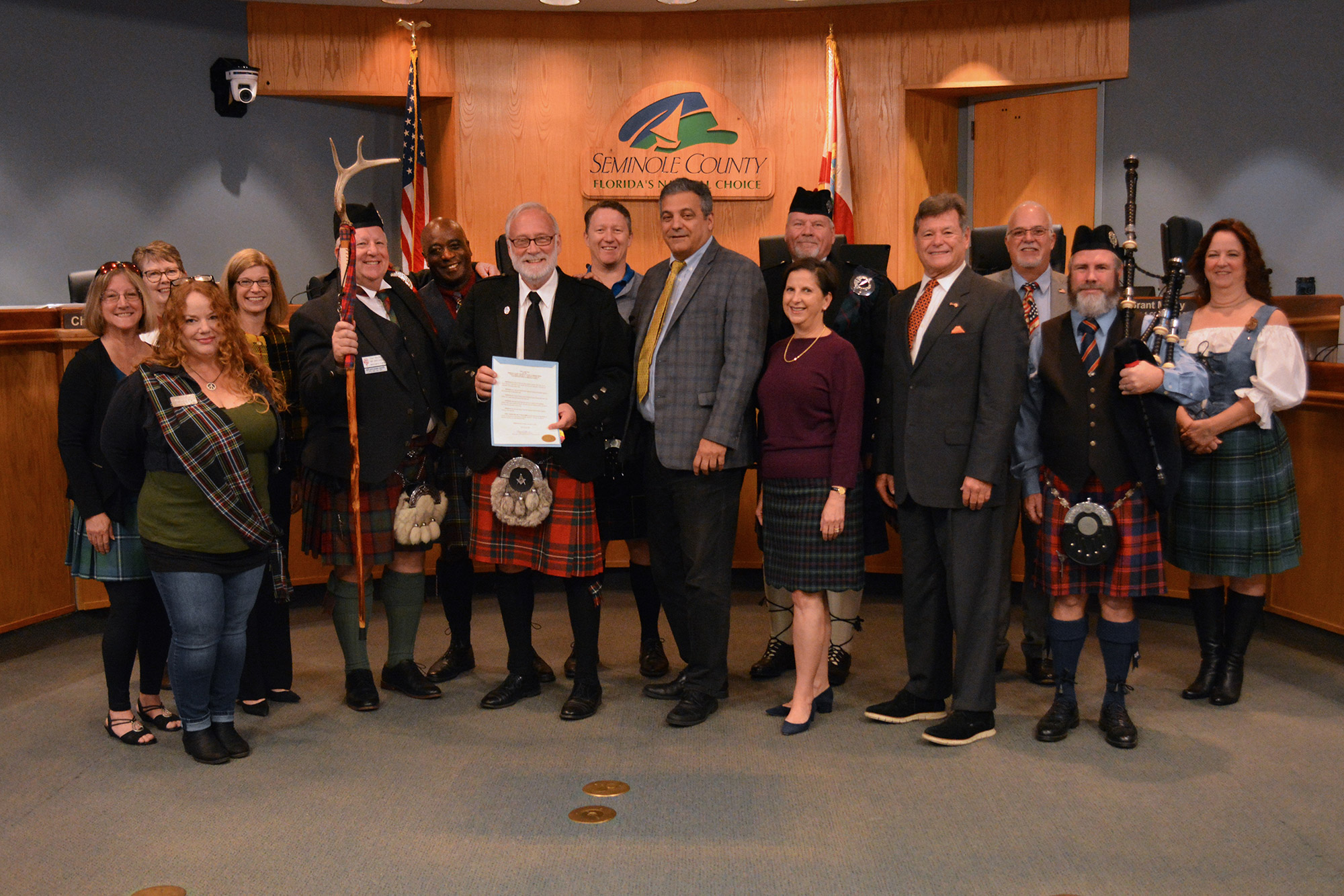 Proclamation Proclaiming the Week of January 9 15 2023 as Clan MacDuff Week in Seminole County