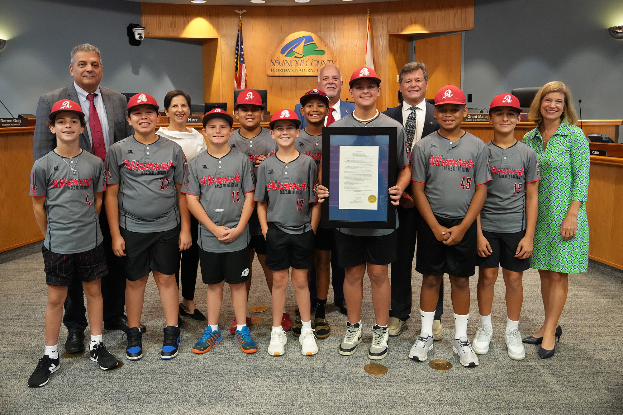 Proclamation Proclaiming August 12 2024 as Altamonte Springs Babe Ruth League