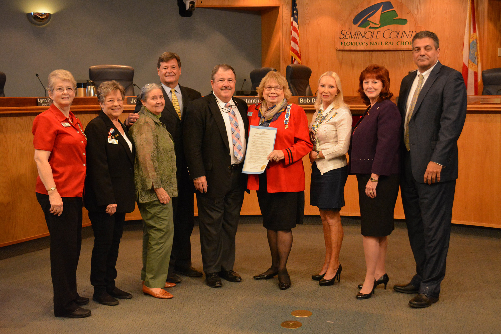 100th Anniversary of The Sallie Harrison Chapter NSDAR Proclamation