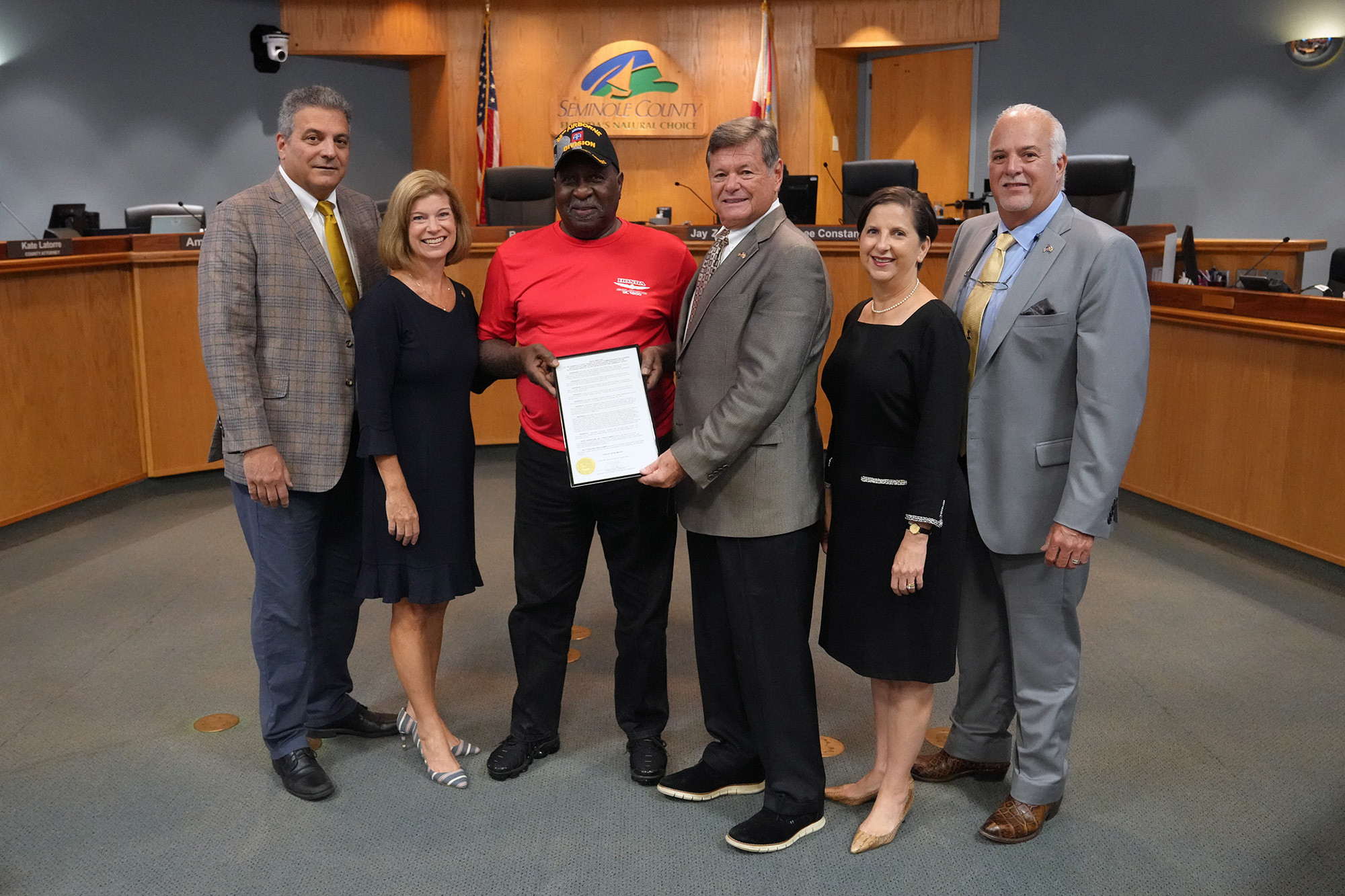 Proclamation August Veteran of the Month Sylvester Franklin