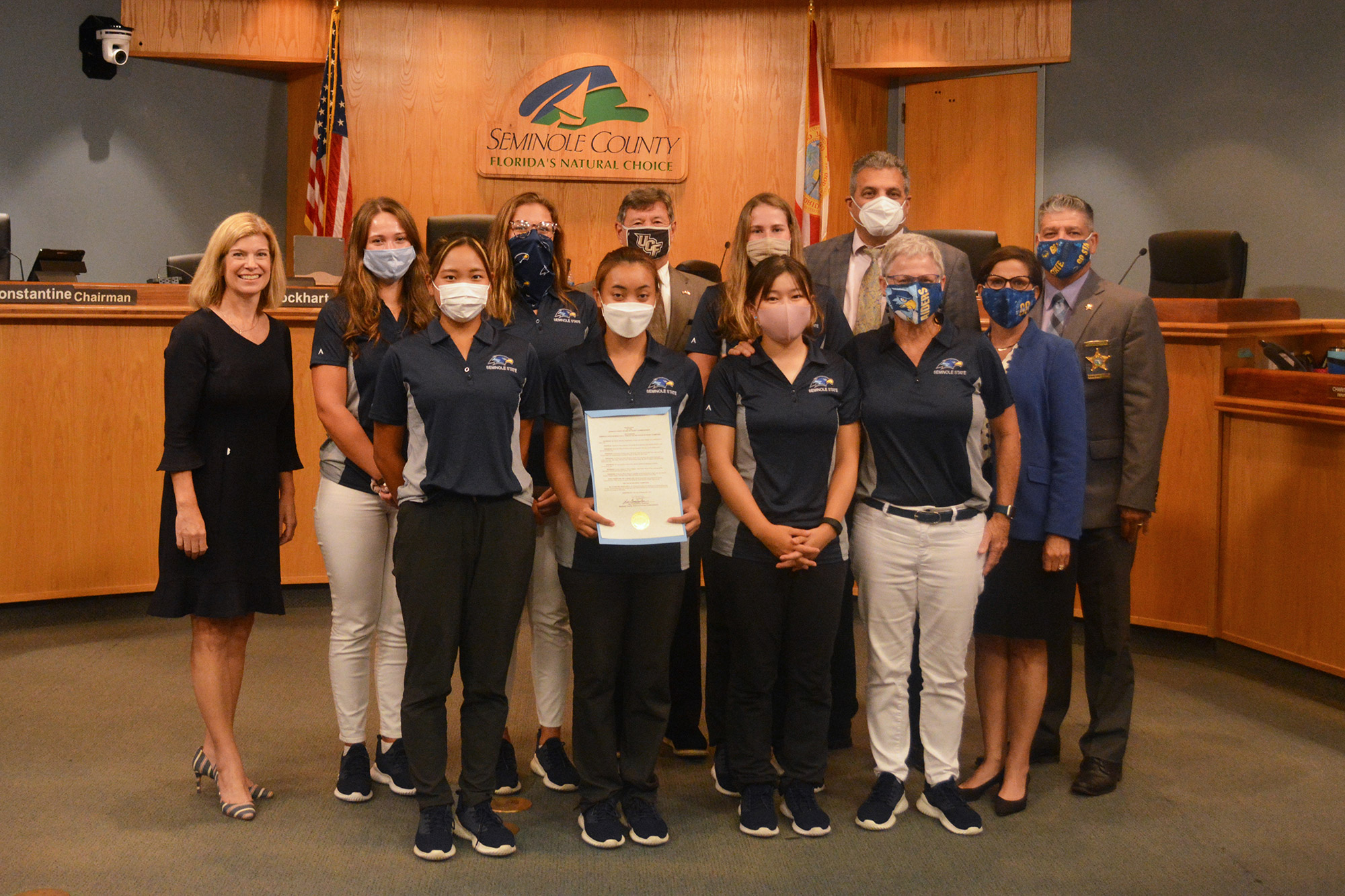 Seminole State Womens Golf Champions v2