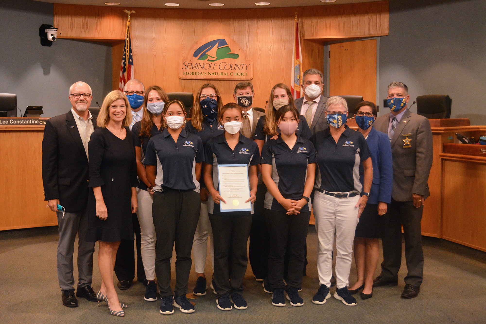 Seminole State Womens Golf Champions v3