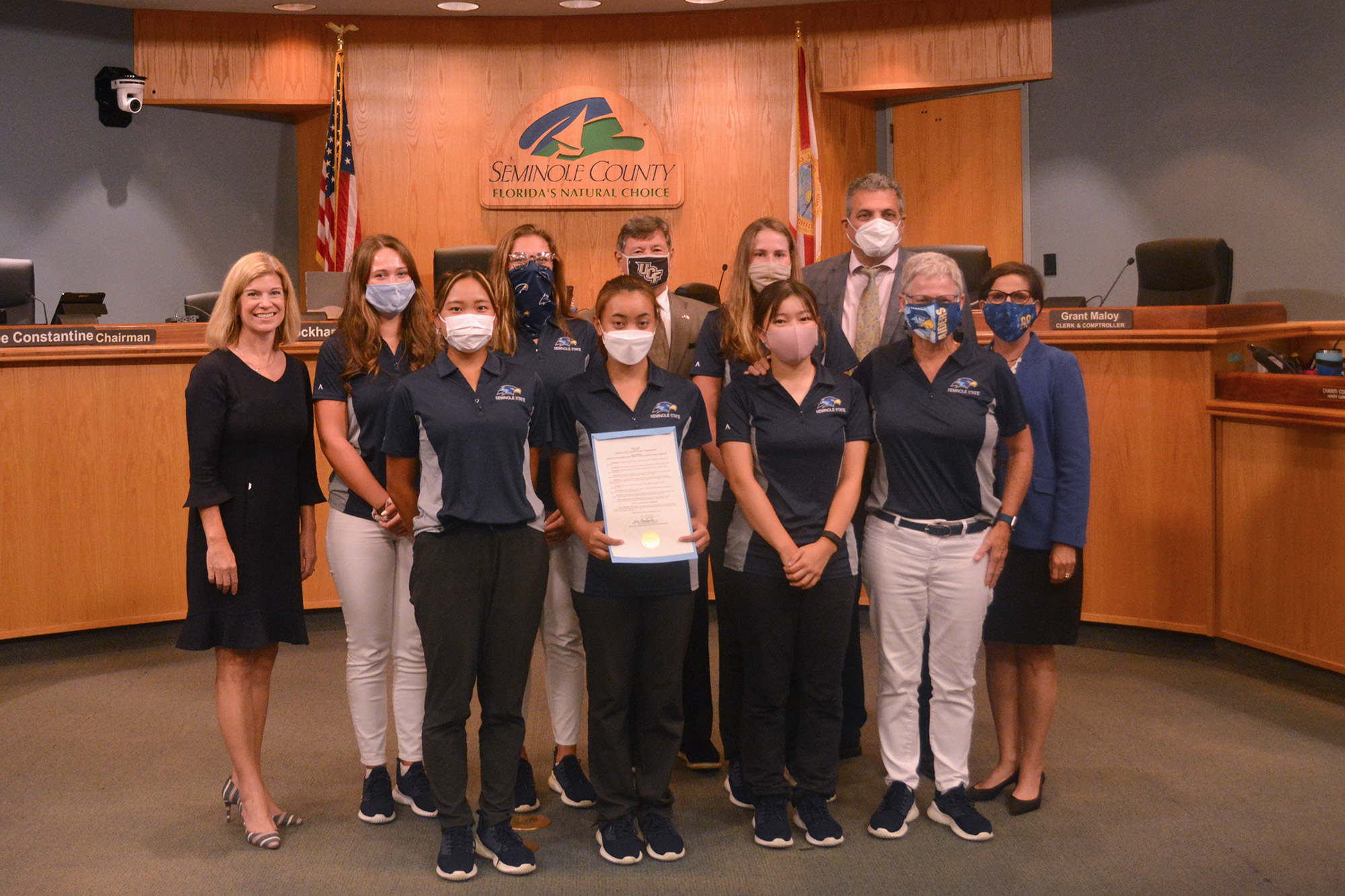 Seminole State Womens Golf Champions
