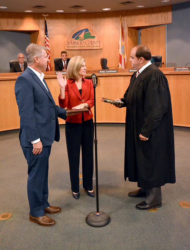 Seminole County swearing