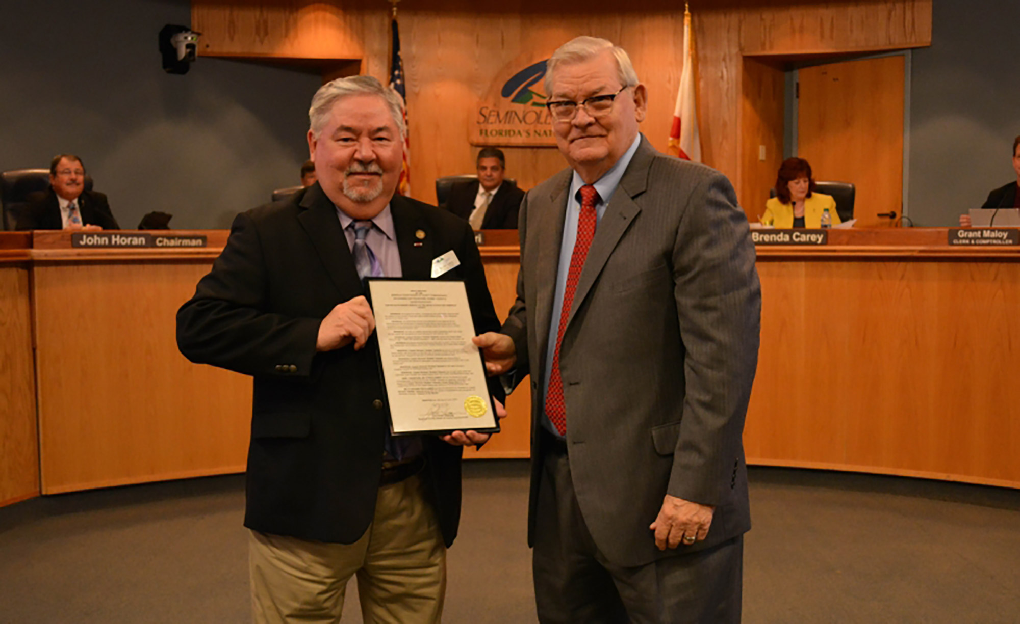 Veteran of the Month Proclamation for Captain Roberts