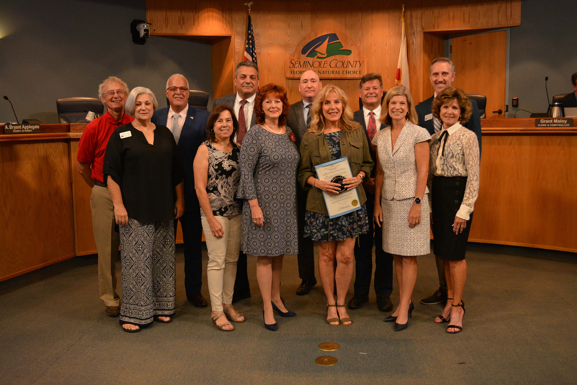 Seminole Cultural Arts Council Artist of the Year Resolution