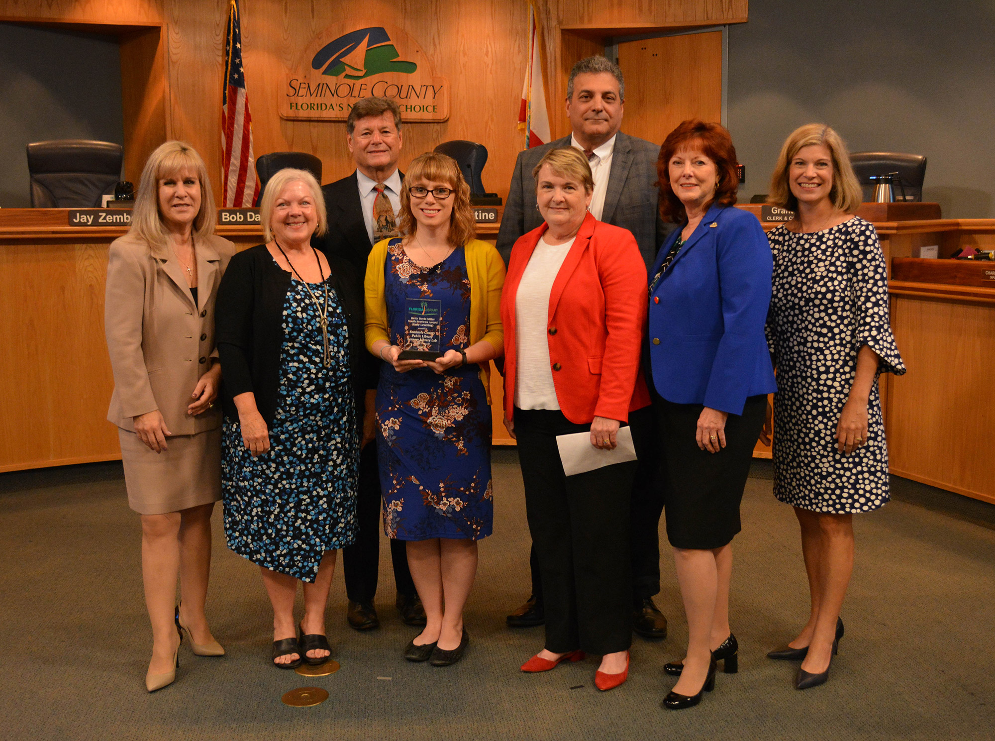 Library Services 2019 Betty Davis Miller Award