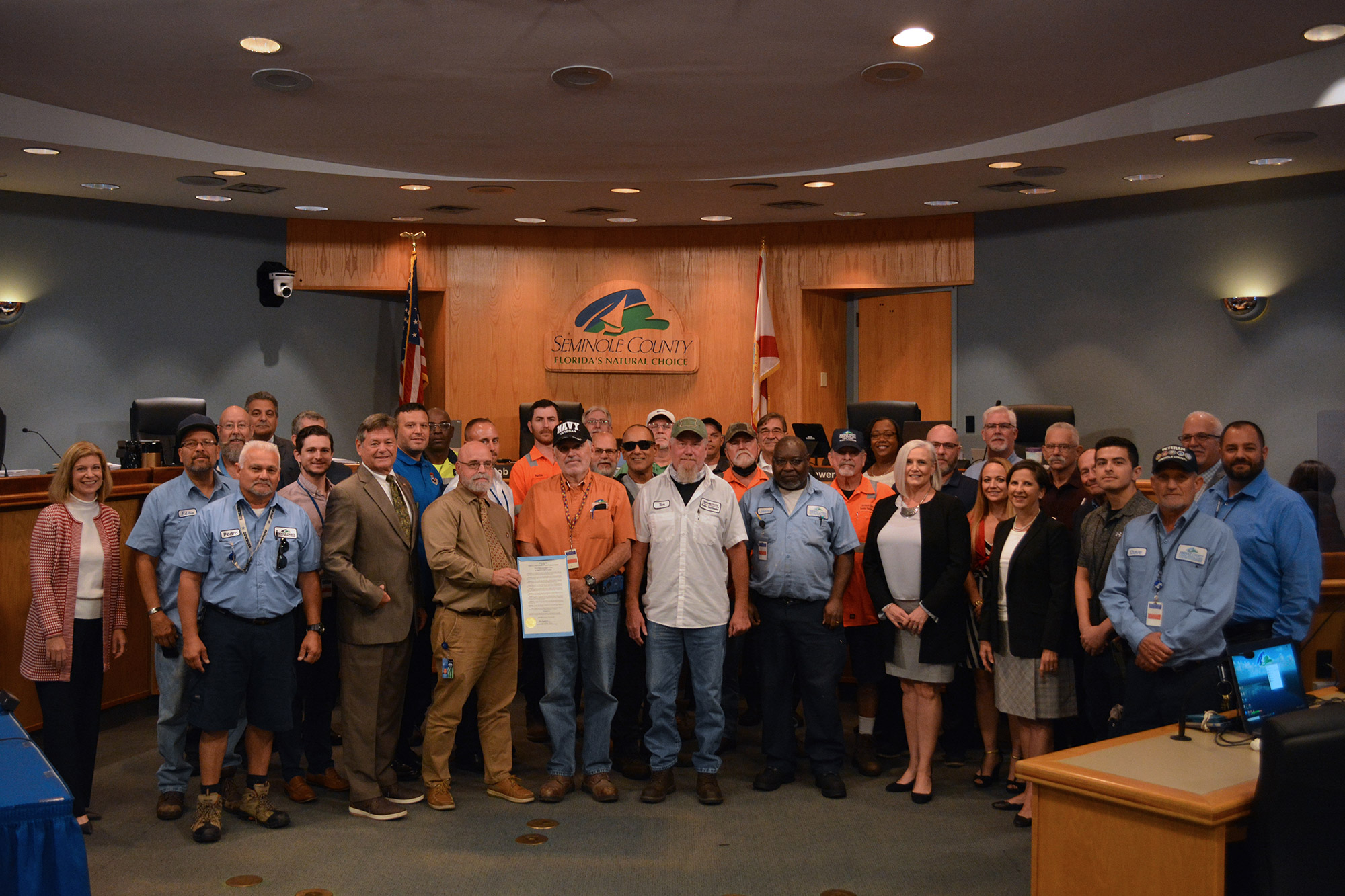 Nov 11th Seminole County Veterans Proclamation