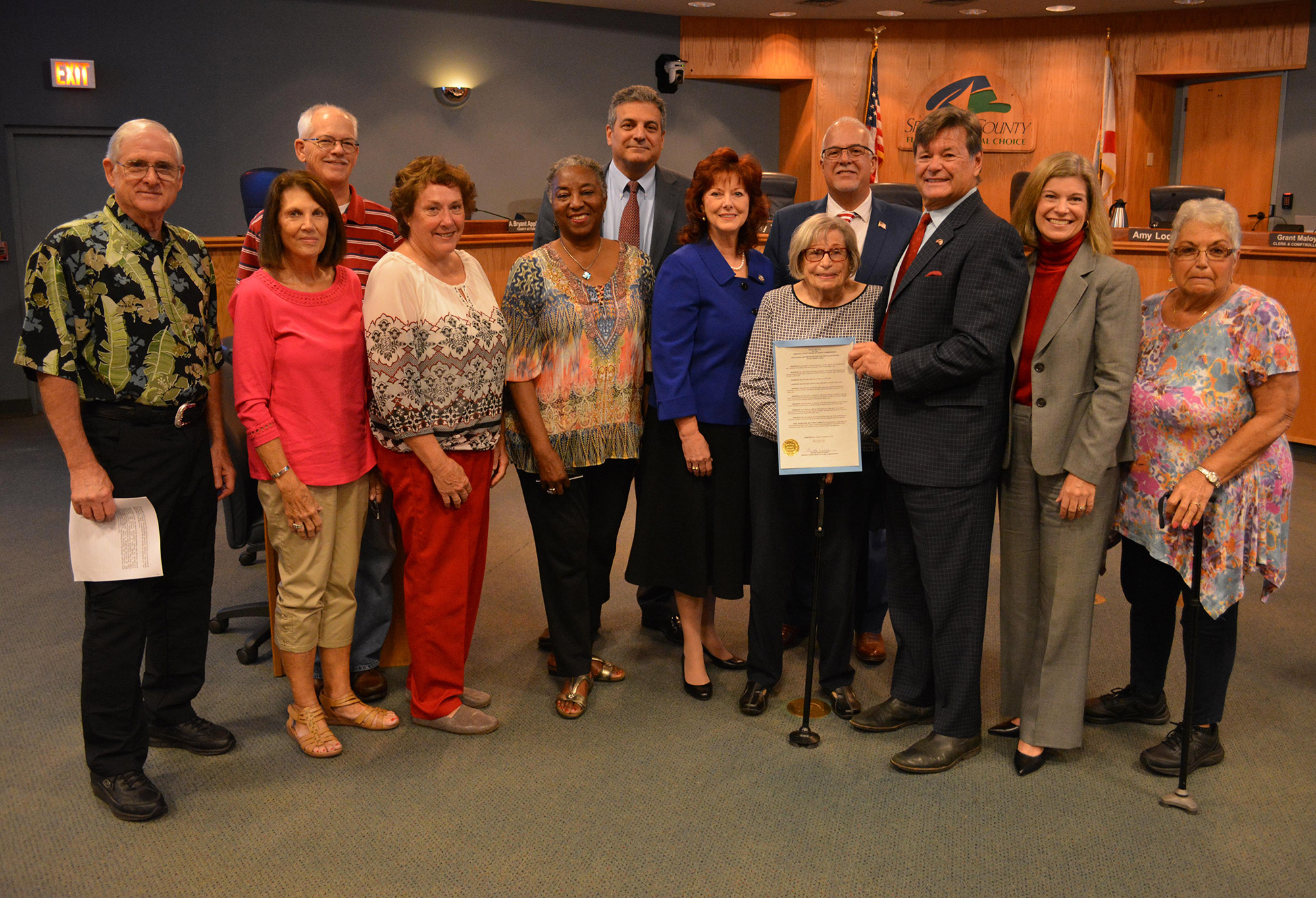 Bea Michalski Lifelong Volunteerism Proclamation