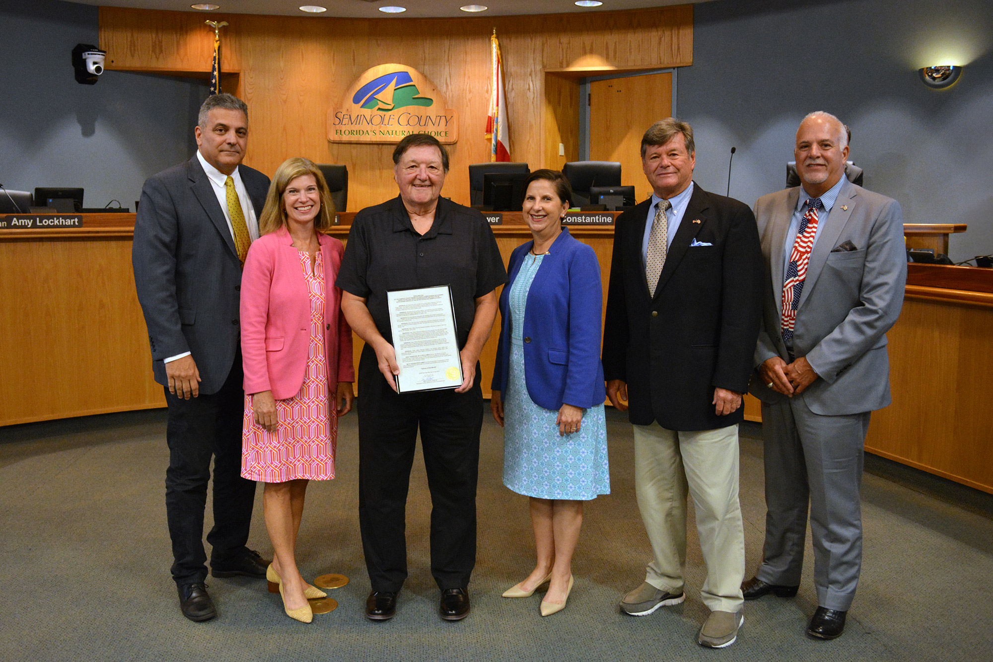 Proclamation July Veteran of the Month Richard Watters