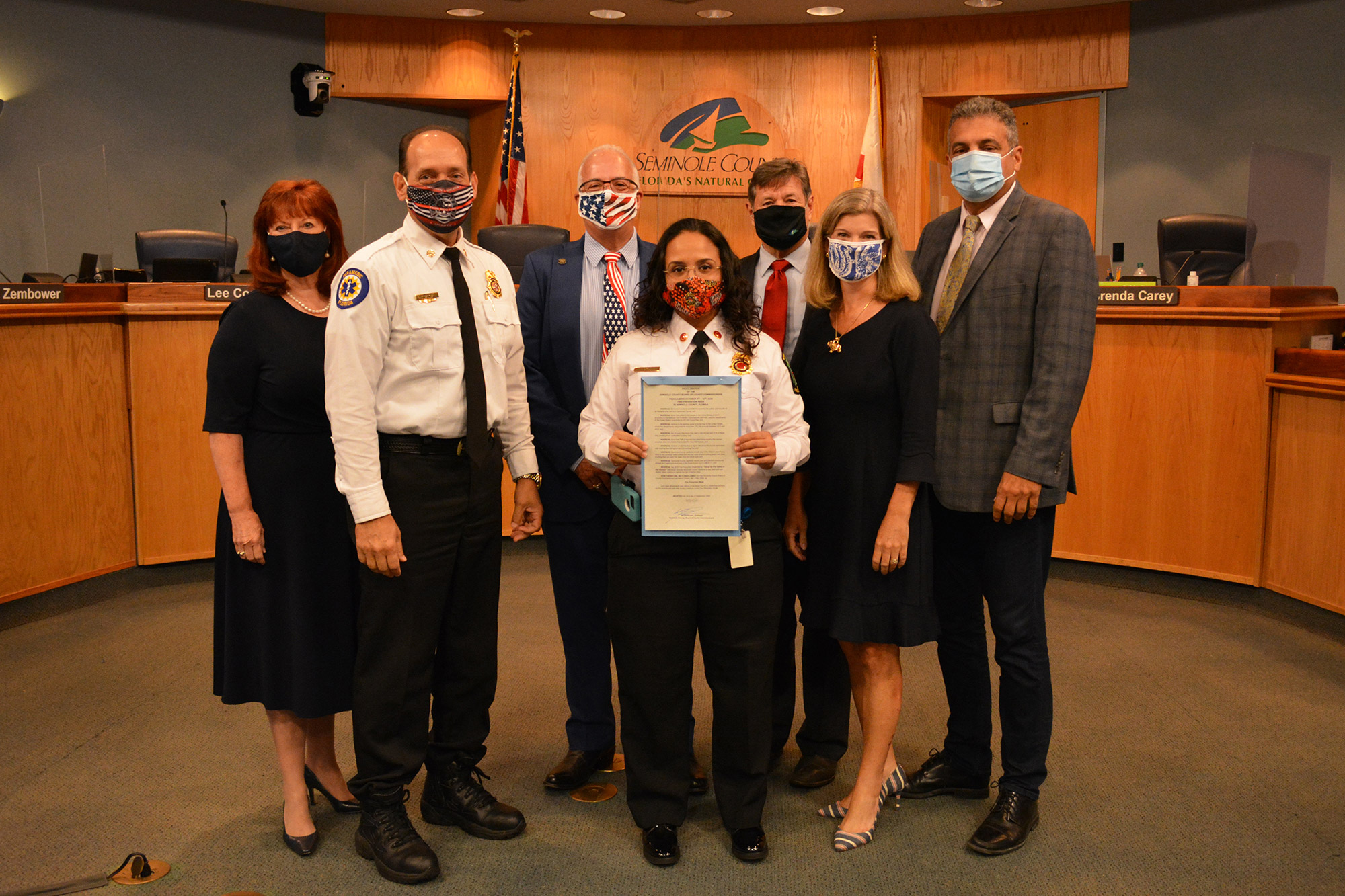 September 9th 2020 Fire Prevention Week Proclamation